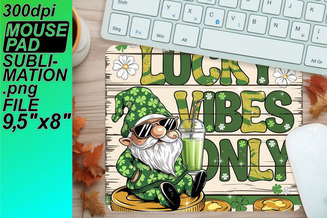 Unique mouse desk designs, perfect for sublimation! , St Patrick Sublimation HoodArtCraft 