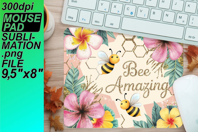 Unique mouse desk PNGs, enhance your workspace! , Bee Sublimation HoodArtCraft 