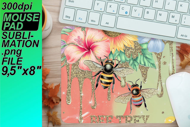 Unique mouse mat templates, unleash your creativity! , Bee Sublimation HoodArtCraft 