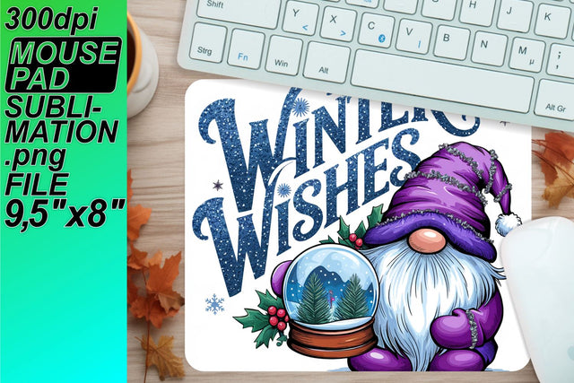 Unique mouse mat templates, unleash your creativity! , Gnomes Sublimation HoodArtCraft 