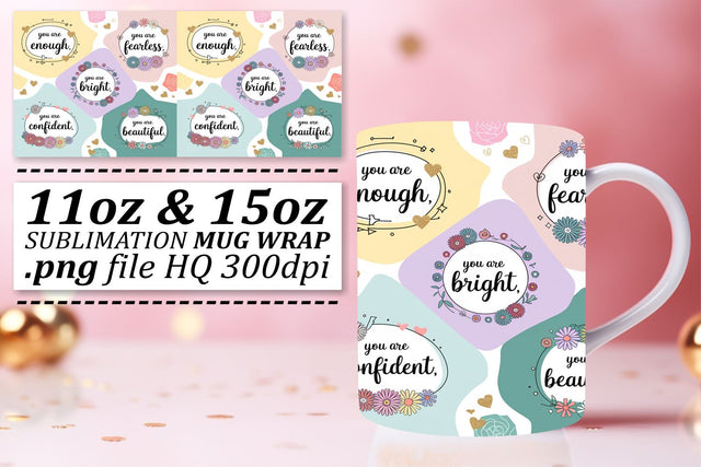 Unique mug designs, perfect for gifts and keepsakes! , Quote Sublimation afrosvg 