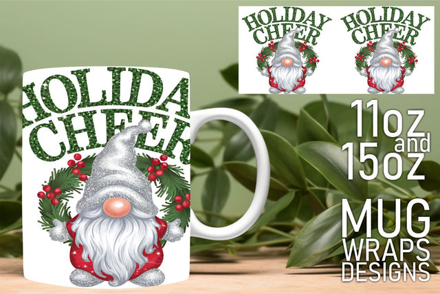 Unique mug templates, perfect for your creative endeavors! , Gnomes Sublimation HoodArtCraft 