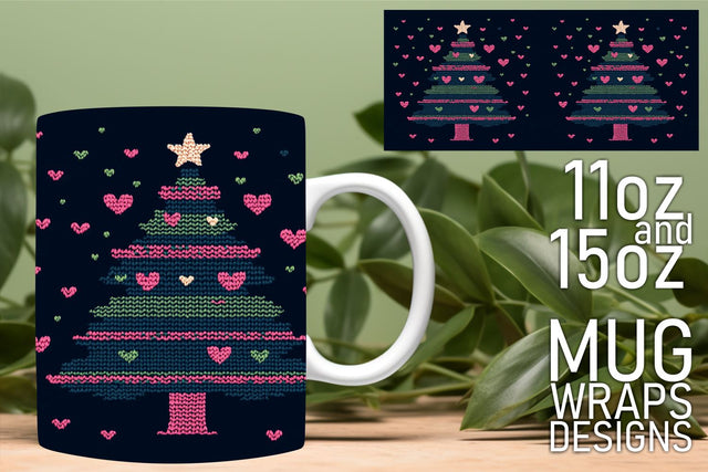 Unique mug templates, perfect for your creative endeavors! , Holiday Sublimation HoodArtCraft 