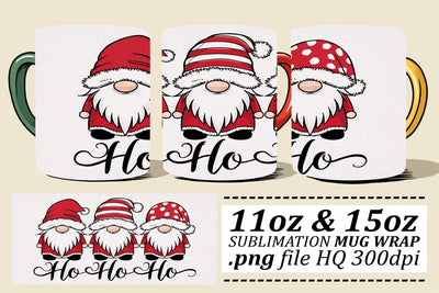 Unique mug wraps, great for personal touch! , Xmas Sublimation afrosvg 