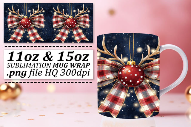 Unique mug wraps, ideal for your sublimation needs! , Xmas Sublimation afrosvg 
