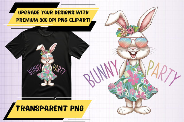 Unique PNG design, ideal for sublimation , Easter Bunny Sublimation HoodArtCraft 
