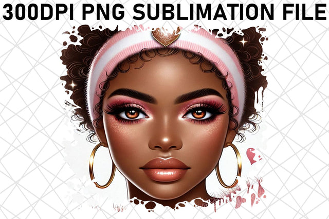 Unique PNG designs for postcards, share your thoughts! , Love Girl Sublimation afrosvg 