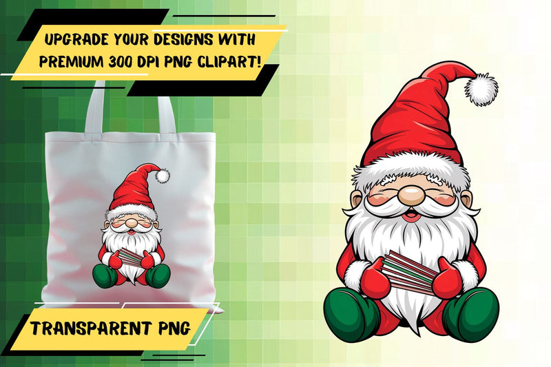 Unique PNG designs, perfect for sublimation , Gnome Sublimation HoodArtCraft 