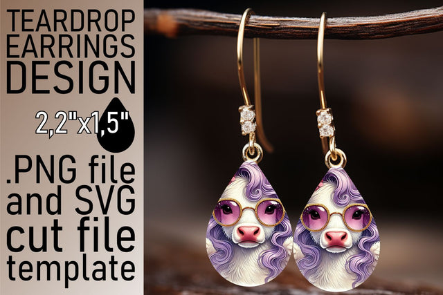 Unique PNG file, great for creating earrings! , Valentines Sublimation afrosvg 