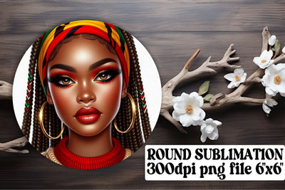 Unique PNG files for keychains, ready for round designs! , Love Girl Sublimation afrosvg 