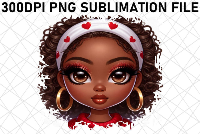 Unique PNG templates for apparel, create stunning designs! , Love Girl Sublimation afrosvg 