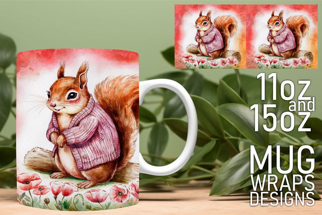 Unique PNG templates for sublimation, great for all mugs! , Animals Sublimation HoodArtCraft 