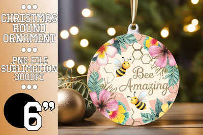 Unique round designs for captivating keychains, perfect for sublimation crafts., Bee Sublimation HoodArtCraft 