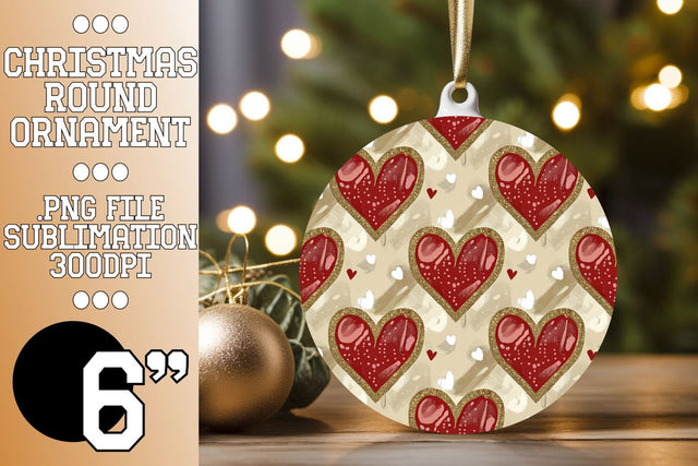 Unique round designs for charming keychains, ignite your imagination., Heart Sublimation HoodArtCraft 