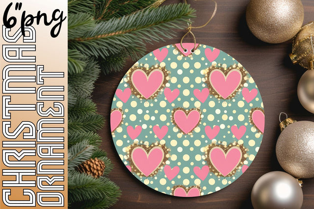 Unique round designs for memorable keychains, create with flair., Heart Sublimation HoodArtCraft 