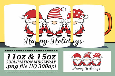 Unique styles for mug wraps, great for personal use! , Xmas Sublimation afrosvg 