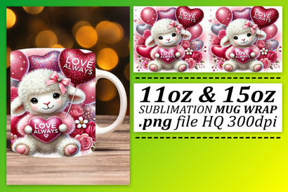 Unique styles for sublimation, create stunning mugs! , Valentines Sublimation afrosvg 