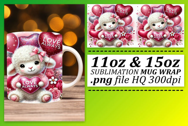 Unique styles for sublimation, create stunning mugs! , Valentines Sublimation afrosvg 