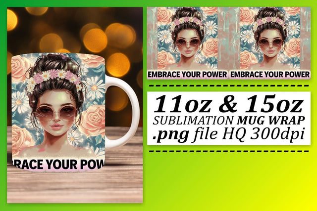 Unique styles for sublimation, impress your audience! , Woman Sublimation afrosvg 