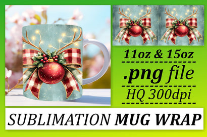 Unique styles for sublimation, make your mugs shine! , Xmas Sublimation afrosvg 