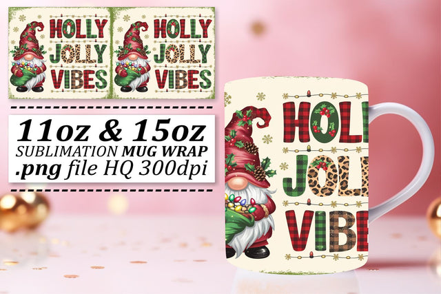 Unique styles, perfect for 11oz and 15oz mugs! , Gnomes Sublimation afrosvg 