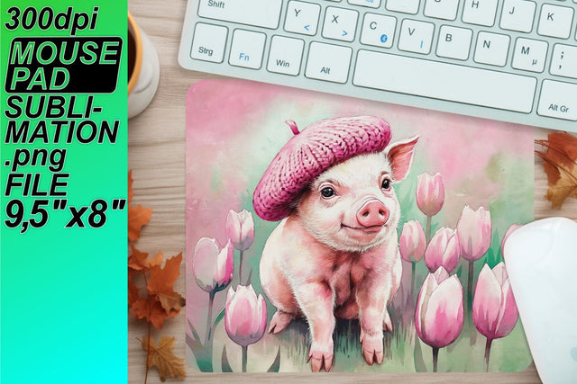 Unique sublimation designs for mouse desk mats! , Animals Sublimation HoodArtCraft 