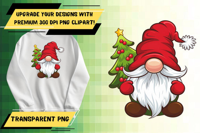 Unique sublimation PNG, for all your crafting needs , Gnome Sublimation HoodArtCraft 