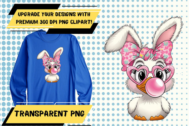 Unique sublimation PNG, for creative projects , Cute Easter Sublimation HoodArtCraft 