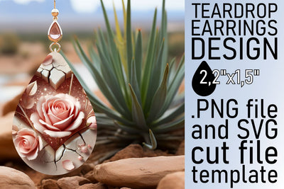 Unique sublimation PNG, ideal for earrings! , 3D Heart Sublimation afrosvg 