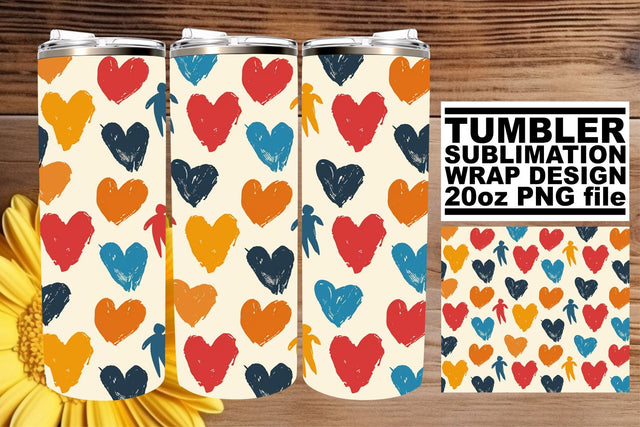 Unique Sublimation Wraps for Love-themed Drinkware Sublimation afrosvg 