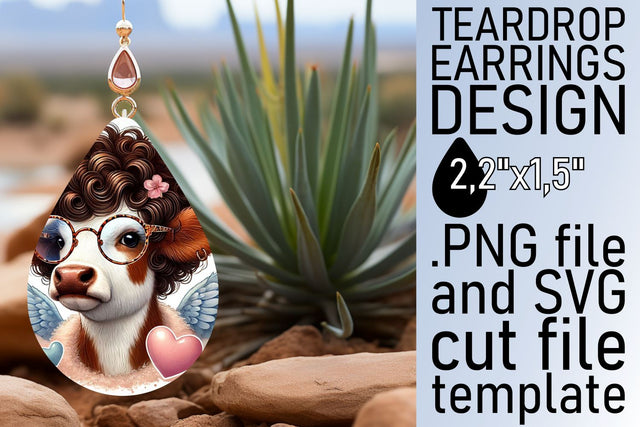 Unique teardrop earrings, vibrant sublimation artwork! , Valentines Sublimation afrosvg 