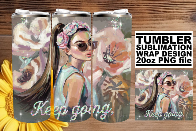 Unique tumbler designs, elevate your drinkware style! , Woman Sublimation afrosvg 