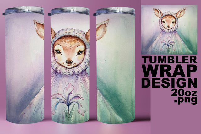 Unique tumbler wrap, great for crafting fun! , Animals Sublimation HoodArtCraft 