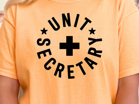 Unit Secretary SVG, Hospital Secretary, Appreciation SVG DesignDestine 