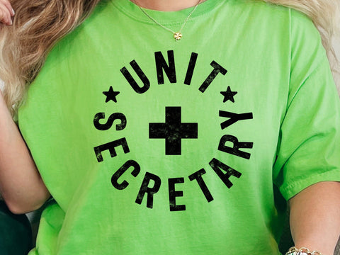 Unit Secretary SVG, Hospital Secretary, Appreciation SVG DesignDestine 