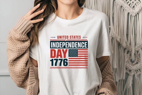 UNITED STATES INDEPENDENCE DAY 1776 SVG Angelina750 
