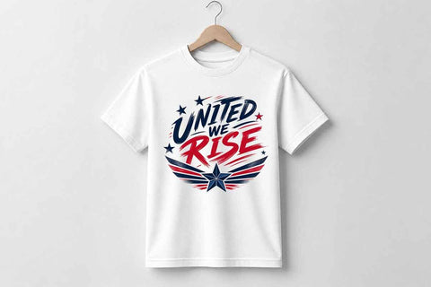 United We Rise Patriotic PNG – Patriotic Unity Sublimation Digital Download SVG BillahCrafts 