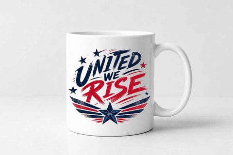 United We Rise Patriotic PNG – Patriotic Unity Sublimation Digital Download SVG BillahCrafts 