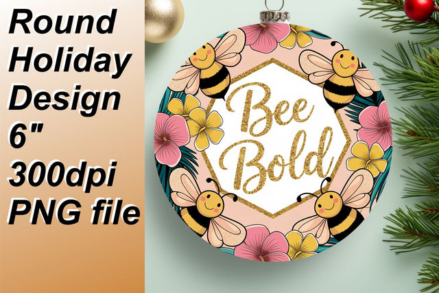 unleash your artistic side., Unique circle designs for fun keychains, Bee Sublimation HoodArtCraft 