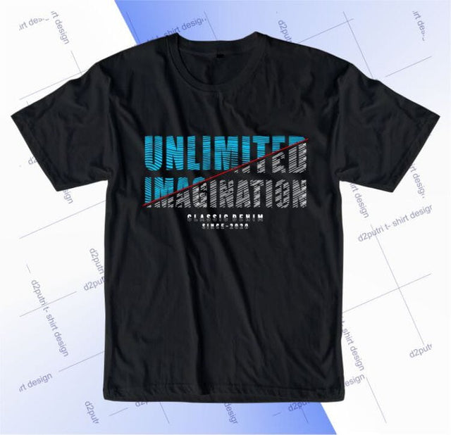 Unlimited Imagination SVG, Inspirational Quotes, Motivatinal Quote Sublimation PNG T shirt Designs, Sayings SVG, Positive Vibes, SVG D2PUTRI Designs 