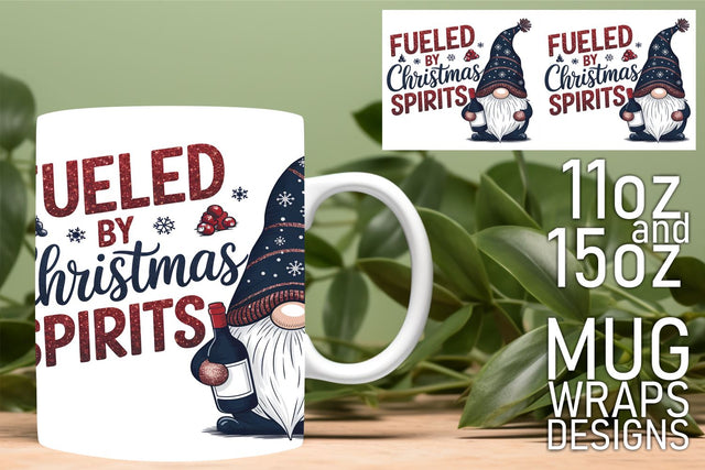 Unlock your artistic side, beautiful mug wrap templates! , Gnomes Sublimation HoodArtCraft 