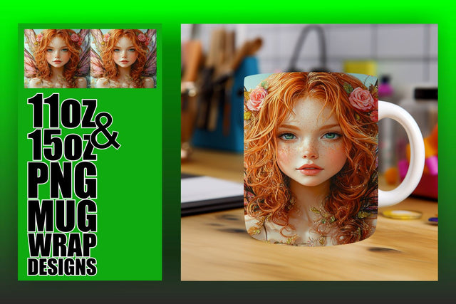 Unlock your potential, beautiful mug wrap templates available! , Fairy Sublimation HoodArtCraft 