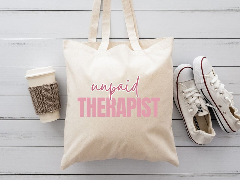 Unpaid Therapist – Quirky Quote SVG Design SVG So Fontsy VIP Design Shop 