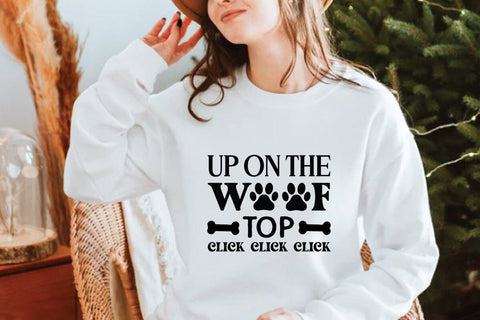 Up On The Woof Top Click Click Click SVG Angelina750 