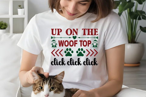 up on the woof top click click click SVG Angelina750 