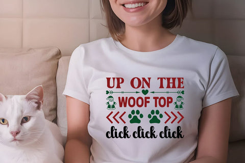 up on the woof top click click click SVG Angelina750 
