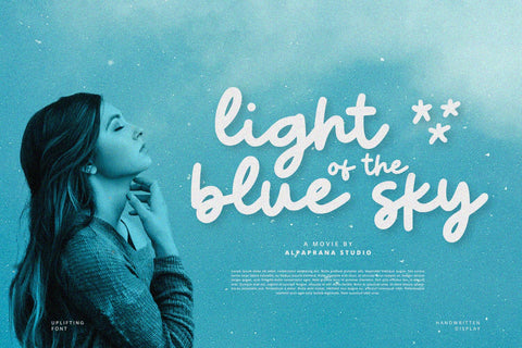 Uplifting - Handwritten Font Font Alpaprana Studio 
