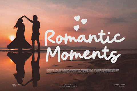 Uplifting - Handwritten Font Font Alpaprana Studio 