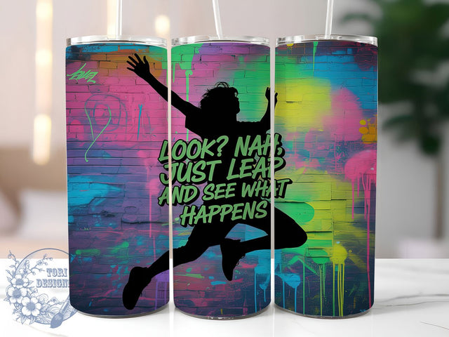 Uplifting Motivational Quote Tumbler, Inspirational Wrap Design, 20oz Tumbler Sublimation, Uplifting Message Sublimation, Positive Vibes Tumbler, Empowerment Quote Wrap, Daily Motivation Design Sublimation ToriDesigns 