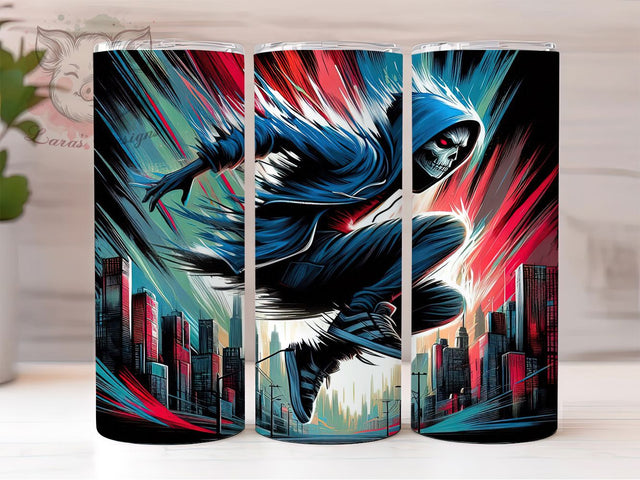 Urban Grunge Street Zombie Tumbler, Urban Zombie Wrap, 20oz Tumbler Sublimation, Horror Zombie Design, Grunge Zombie Art, Undead Street Style, Creepy Zombie Tumbler Sublimation Lara' s Designs 